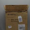 ATTDETJL 12Cube Storage Organizer, Metal Wire Cube Shelving Unit, 11.8" L x 11.8" W x 11.8" H, Modular Grid Bookshelf for Closet, Bedroom, Office, White ATTJL12W