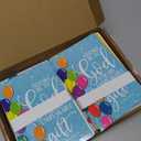 48 Pack Religious Christian Birthday Cards Bulk Set with Envelopes, Bible Verse Design (4 x 6 In Religious Birthday Cards)