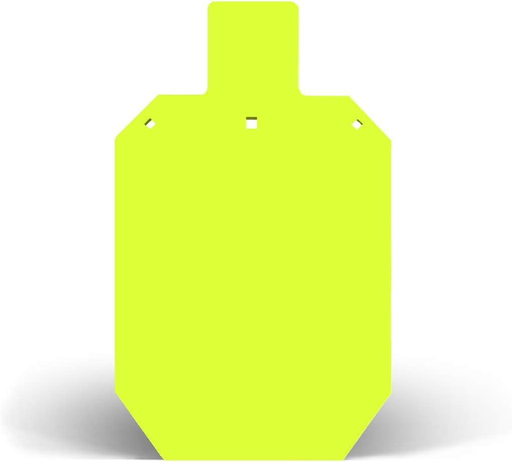 Highwild AR500 Steel Target for Shooting 1/2" Thick Gong Silhouette Metal Target - Laser Cut - Neon Color