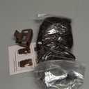 ALXNAN Clip in Hair Extensions for Women, Chocolate Brown with Dark Brown Long Wavy Hair Extensions Clip Ins 4PCS 20 Inch Synthetic Soft and Natural Thick Hair Pieces for Women