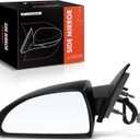 A-Premium Left Driver Side Power Door Mirror - Compatible with Chevrolet Impala 2006-2013, Impala Limited 2014-2016 - Non-Heated, Non-Folding, Black - Outside Rear View Mirror - Replace# 20759191