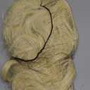 Rugelyss Long Wavy Blonde Pigtail Wigs for Women with 2 Claw Ponytails Synthetic Hair wig with bang fits for Cosplay or Cotume Party