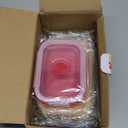 Set of 4 Collapsible Silicone Food Storage Container, Foldable Meal Prep Lunch Box Containers for Food with Airtight Lids, Colorful Bento Lunch Boxes, Microwave, Dishwasher & Freezer Safe