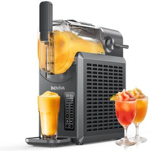 Slushie Machine, No Ice Needed, INOVIVA 68 oz Frozen Drink Maker for Home with Self-Cleaning, 5 Preset Programs, Frozen Margaritas, Frapps, Milkshake, and More, (2025 Version)