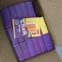 432 Count Colored Chalk, 36 Packs Color Chalk Bulk, Bulk Chalkboard Chalk School Supplies for Teachers, Classroom Prizes, Goodie Bags Stuffers, Party Favors, Back to School Gifts for Students Kids