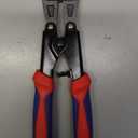 WORKPRO Mini Bolt Cutter 8-inch, Spring Loaded Small Heavy Duty Wire Cable Cutter, Snips Clippers with Soft Anti-Slip Handle