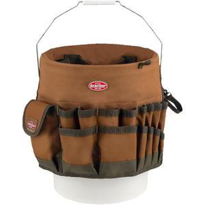 Bucket Boss The Bucketeer Bucket Tool Organizer in Brown, 10030