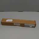 Foldable White Cane(Blind Cane) with Red Reflective Strip, 49 Inch Lightweight Walking Stick for Vision Impaired, Anti-Slip Handle for Daily & Travel Use