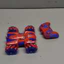 Punieayi Spider Remote Control Car, 2.4Ghz RC Cars with Headlight Double Sided Off-Road 360 Rotating Rechargeable 4WD RC Stunt Car Indoor Outdoor Spider Toys for Boys 4-6 5-7 8-13 (Single Control Red)