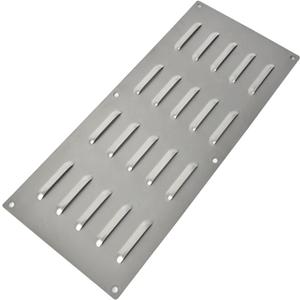Stainless Steel Venting Panel for Outdoor Kitchens Grill Accessory, 15 Inch by 6-1/2 Inch