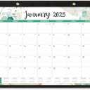 Desk Calendar 2025-2025 Desk Calendar Large 22'' x 17'', from January 2025 to December 2025, Folded Packing Desk Calendar, 12 Monthly Desk/Wall Calendar,Large Space for Writing with Protect Corner