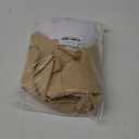 Adult Megan 2 Costume Dress with Stocking Outfit Halloween Perfect for Horror Fans (Large, Yellow)