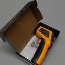 KNINE OUTDOORS Infrared Thermometer Laser Temperature Gun, -58 to 1112, Single Laser Targeting, Distance to Spot Ratio 12:1, for Cooking, Oven and Meat (Orange)