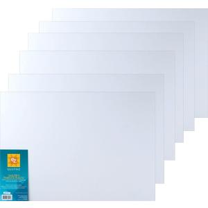 EZ International Quilting by Wrights Blank Plastic Template Sheets, 12in x 18in (6 Sheets)