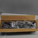 Adjustable Heavy-Duty Garland Hanger Black Shower Curtain Rod 34-66 Inches Never Rust Stainless Steel Tension Curtain Rod Adjustable Shower Rod Spring Tension Non-Slip No Drilling for Bathroom Window