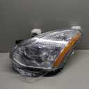 Headlights Assembly Compatible With 2008-2013 Nissan Rogue, 2014-2015 Nissan Rogue Select Chrome Housing Amber Reflector, Halogen Model Replacement head lamp assembly set