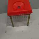 Nostalgia Vintage Hot-Air Popcorn Maker Machine - Makes Up to 12 Cups - Oil-Free - Healthier Popcorn - Classic Stand-Up Cart With Wheels - Includes Kernel Measuring Cup - Red