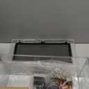 AZV Reptile Terrarium Starter Kit,8 Piece Small Reptile Tank with Escape-Proof Locks,Mesh Top,Multi-Vent Compatible Habitat,Durable Clear PC,Easy-Clean Waterproof Base for Geckos,Frogs,Spiders Large (15.6*10*8IN)