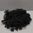 karlery Adult Men Women Afro 70s 80s Short Curly Black Rocker Party Wig California Halloween Costume Cosplay Wig