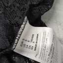 Verdusa Women's Floral Lace 2 Piece Outfits Tie Front Crop Cami Top with Mini Shorts (Medium, Black)