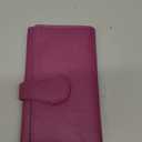 Bveyzi Women Soft Leather RFID Blocking Bifold Slim Wallets Ladies Credit Card Holder Double Zipper Pocket | Soft, RFID Blocking, Bifold, Slim, Credit Card Holder, Double Zipper Pocket