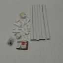 Cord Cover Raceway Kit - 157" Paintable Cable Concealer, Wire Hider for TV Wall Mounting and Wire Management (Medium, White)