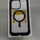 Miracase Magnetic for iPhone 15 Pro Max Case 6.7'' [Compatible with Magsafe] Full-Body Drop Proof Bumper Phone Case for iPhone 15 Pro Max with Built-in 9H Tempered Glass Screen Protector,Black