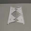 Stove Gap Covers Stainless Steel, 2 Pack Stove Gap Filler Easy Retractable Length 13.8" to 27.5", Width 0.79" ALMCALS Stove Gap Guards Range Trim Kit, Heat Resistant Guard Between Stove Top & Counter (White)