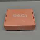 Daci Women Plus Size Two Piece Swimsuit - High Waisted Bikini Tummy Control Bathing Suit Bandeau Swimwear (XX-Large, Blue and Flower)