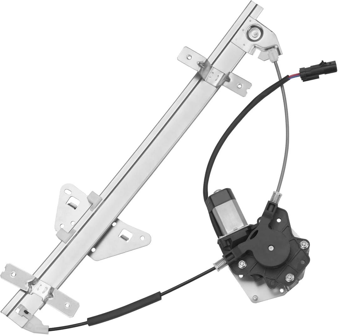 Obaee 741-598 Rear Left Driver Side Power Window Regulator with Motor Compatible with Dodge Durango 1998-2003 Sport Utility/Dodge Dakota 2000-2004 Pickup