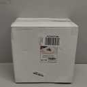 NOCCUR 120PCS White and Gold Plastic Plates - 10.25inch and 7.5inch Gold Disposable Plates Set Heavy Duty for Party/Wedding/Valentine's Day