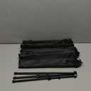 Magicfly 6 Pack Tabletop Easel, Black Steel Table Top Easels for Display, Adjustable & Portable Tripod Easel with 6 Storage Bags, for Signs, Posters, Holds 5 lbs