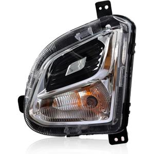Bumper Turn Signal Light Assembly Compatible with Equinox 2018-2021 w/o Fog Lamp Driver Side 84226250 (Left)