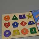 Jumlys Montessori Toys for Toddlers 1, 2, 3 Year Old, Wooden Shape Learning Puzzles for Baby 12-18-24 Months, Early Educational Toys, Perfect Christmas Birthday Gifts for Boys & Girls Age 1-3