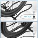PAULINN 2 Bike Heavy Duty Ebike Rack for Car SUV 2" Hitch Receiver, 200 LBS