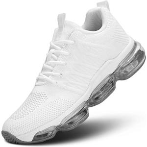 Womens Air Cushion Running Shoes Walking Jogging Fitness Gym Fashion Sneakers Lace Up Casual Comfortable Work Tennis Sport Athletic Trainers Size 6.5