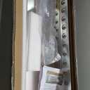 Floating Shower Bench Kit, Pre-Formed Adjustable Shower Bench from 34.5 to 62, Wall Mount Stainless Steel Bench Seating with Accessories