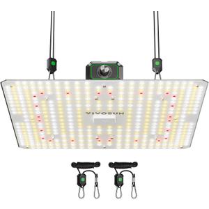 VIVOSUN LumaLight 150W LED Grow Light, Full Spectrum Plant Light, Smart Dimmable & High PPFD for Indoor Plants Seedling Vegetables Bloom, Fits 2.72.7/33 Grow Tents