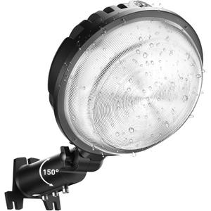 150W LED Barn Light, 20000LM Dusk to Dawn Outdoor Yard Light with Photocell, IP66 Waterproof, 1200W MH/HPS Equivalent, Aluminum Housing Outside Security Flood Lighting for Garage Farmhouse