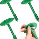 Jetec 3 Pcs Septic Tank Marker Green Plastic Septic Stick for Yard