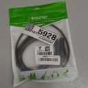 Tisino 1/4" to XLR Cable, 6.35mm TRS to XLR Male Nylon Braid Quarter inch TRS to XLR Male Balanced Interconnect Microphone Cord Patch Cable - 6.6ft