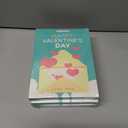 3 x WENHUI 36 Pack Valentines Day Cards for Kids School  Adorable Die-Cut Animal & Food Classroom Valentines with Pink Envelopes & Stickers, 9 Cute Designs for Boys, Girls & Teachers