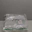 JUXYES 2Tiers Stack Carry Storage Box With Handle, Transparent Stackable Storage Bin With Handle Lid Latching Storage Container for School & Office Supplies