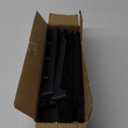 Kitsure Shoe Rack - Non-Woven Shoe Rack Shelf, Shoe Organizer for Closet, Entryway, Garage & Corridor, Stackable Shoe Shelves, X-Large, Black (27.5" Wide - 4 Tier)