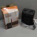 Space Heater, 1500W Electric Heaters Indoor Portable with Thermostat, PTC Fast Heating Ceramic Room Small Heater with Heating and Fan Modes for Bedroom, Office and Indoor Use (10IN)