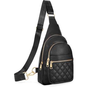 Sling Bag for Women Crossbody Leather Fanny Packs Chest Bag Fashion Sling Backpack Travel JASGOOD