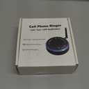 120dB Loud Cell Phone Ringer Amplifier | Red & Blue Flasher for Senior | Hearing Impaired Products | Wireless Speaker Booster for Phone| No Missed Calls