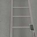 C123RW30X6 Baseboard Return Air Grille White - 30 x 6 in.