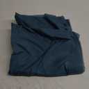 OWENIE Dusty Blue Sheer Curtains 90 Inches Long 2 Panels Set for Living Room Bedroom, Light Filtering Rod Pocket Clear Sheer Curtain 2Pcs, Each 42" W x 90" L, Total 84 Inch Width