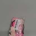 8 Pcs Fluffy Elastic Ball Hair Accessories - Pom Pom Scrunchies in 4 Colors (Pink Series) for Girls, Toddlers and Christmas